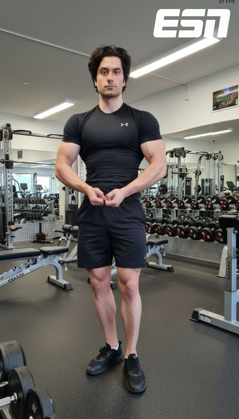 Beispiel KI-Effekt: Body Transformation — ESN Bodybuilder