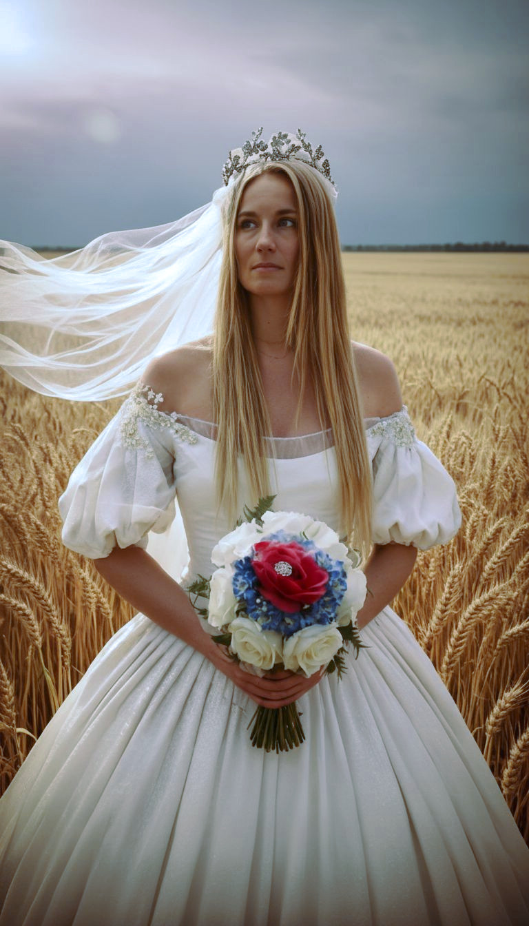 Beispiel KI-Effekt: Try-On — Wuthering Heights Brautkleid